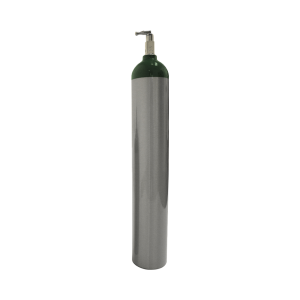MD Aluminum Oxygen Cylinder with Toggle Valve (Empty)