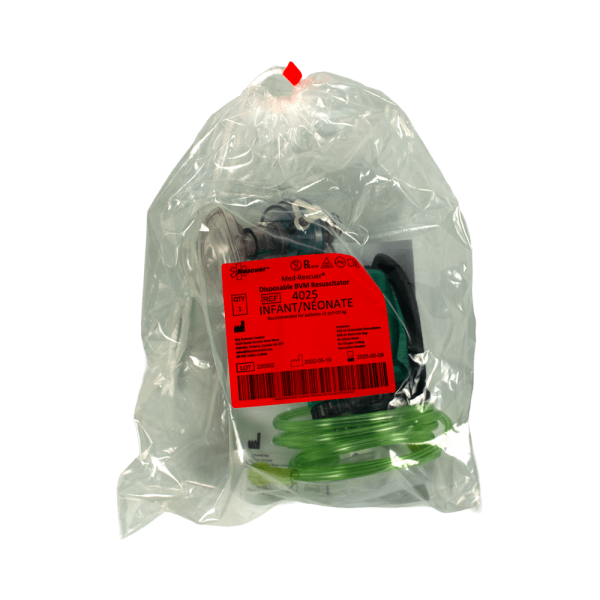 Disposable BVM Resuscitator (Infant) - Imagen 4
