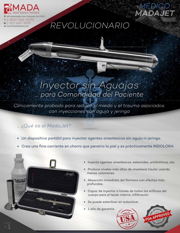 Medical MadaJet XL (Spanish)
