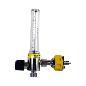 Medical Air Flowmeter with Ohio Diamond Air Adapter