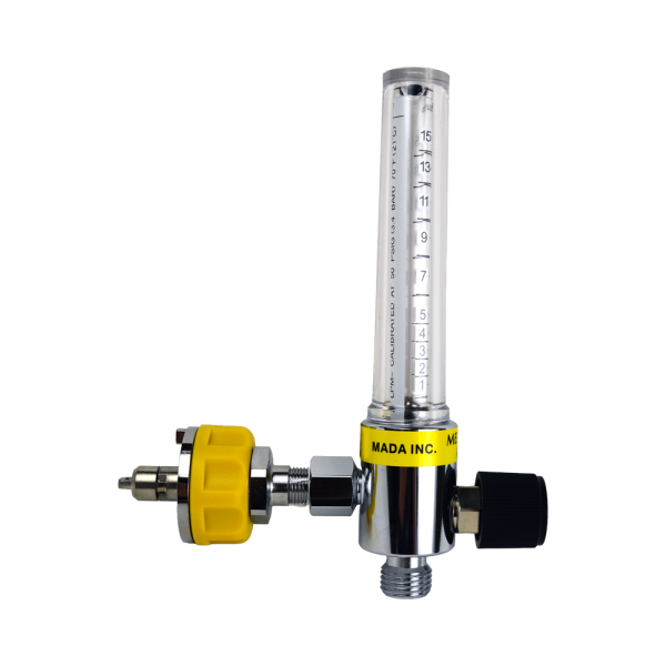 Medical Air Flowmeter with Ohio Diamond Air Adapter - Imagen 2